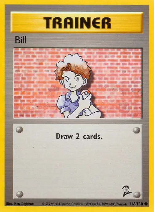 Bill card art