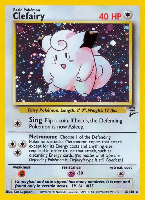 Clefairy card art