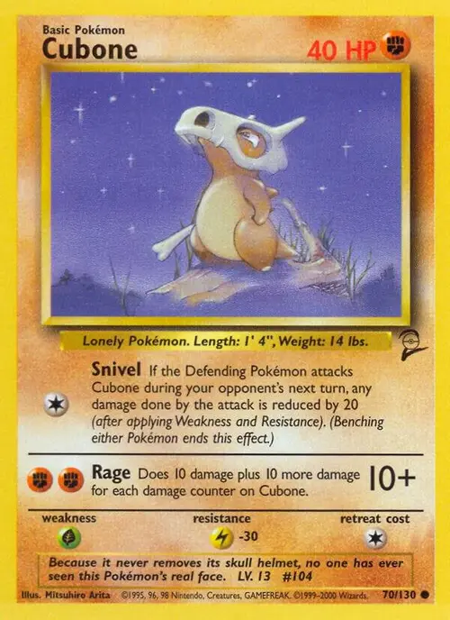 Cubone card art