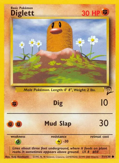 Diglett card art
