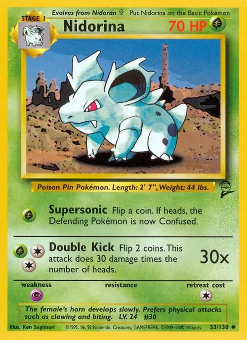 Nidorina card art