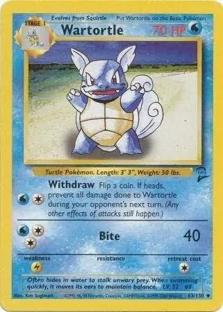 Wartortle card art