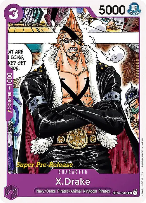 X.Drake card art