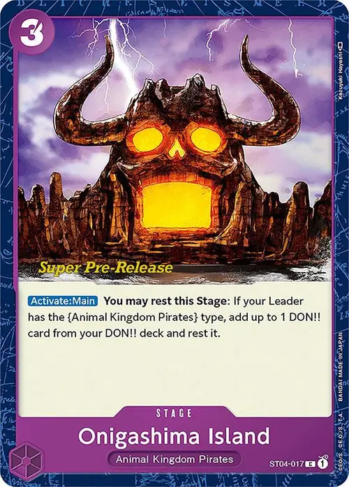 Onigashima Island card art