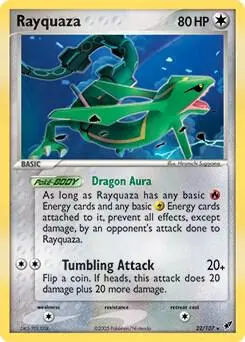 Rayquaza - 22/107 card art