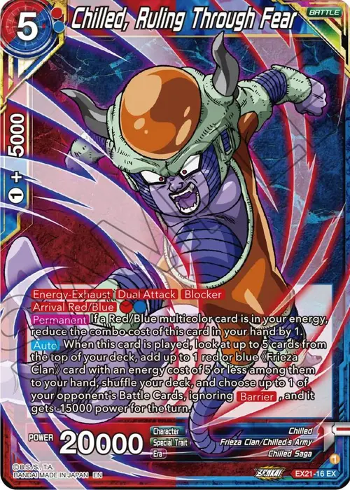 Chilled, Ruling Through Fear card art