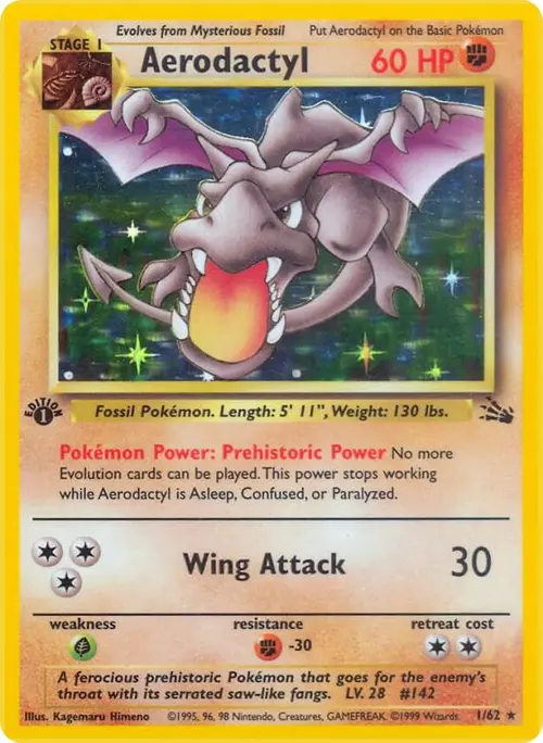 Aerodactyl (1) card art