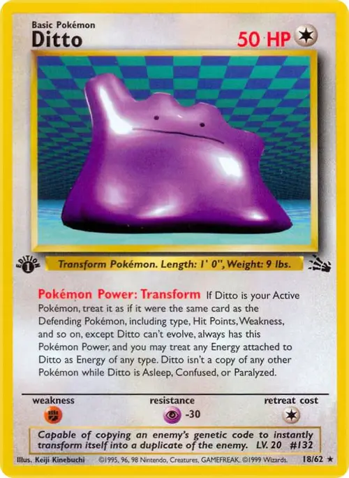 Ditto (18) card art