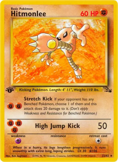 Hitmonlee (22) card art