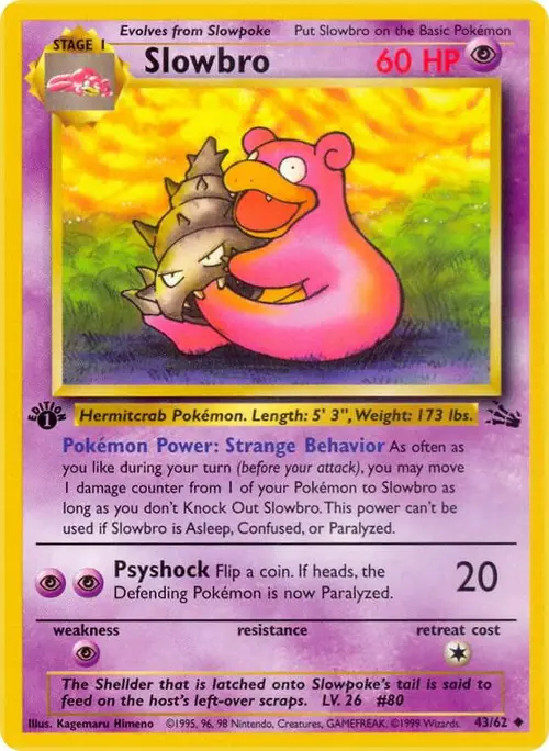 Slowbro card art