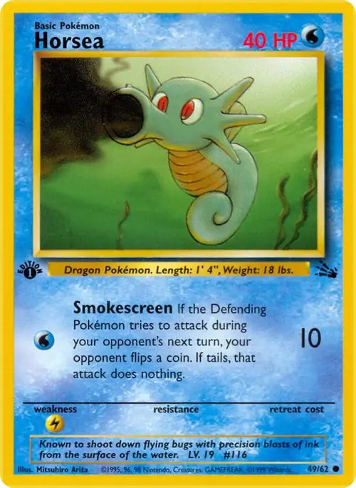 Horsea card art
