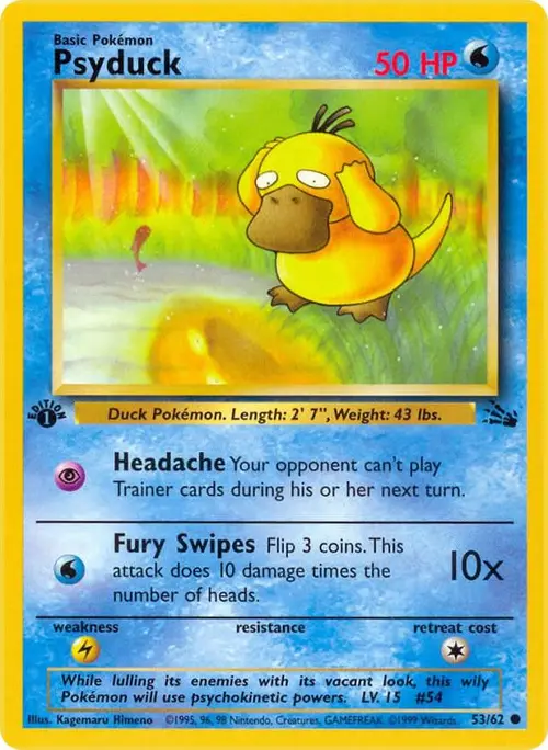 Psyduck card art
