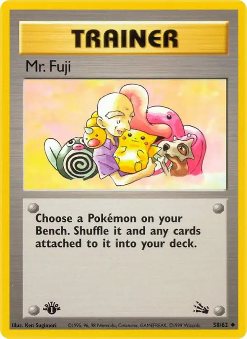 Mr. Fuji card art
