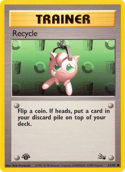 Recycle card art