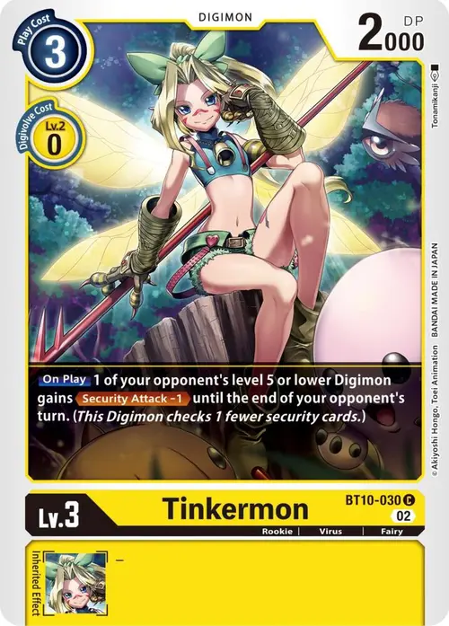 Tinkermon card art