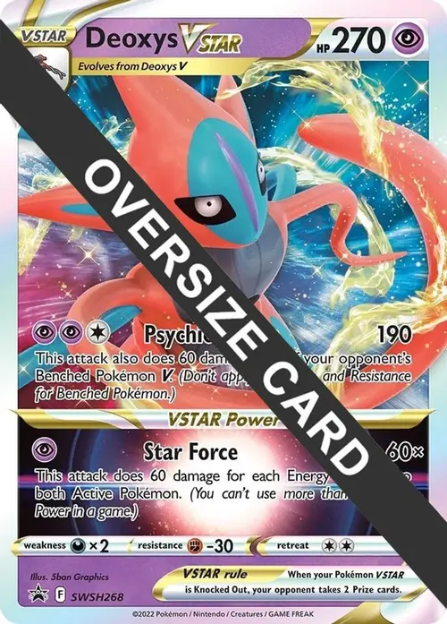 Deoxys VSTAR - SWSH268 card art