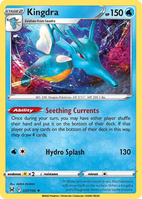 Kingdra card art