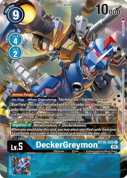 DeckerGreymon (Alternate Art) card art