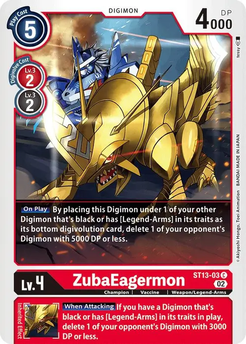 ZubaEagermon card art