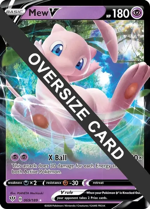 Mew V - 069/189 card art