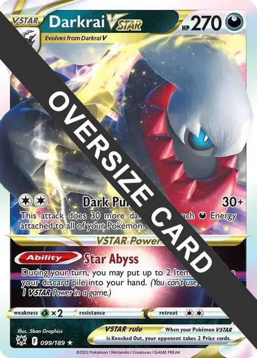 Darkrai VSTAR - 099/189 card art