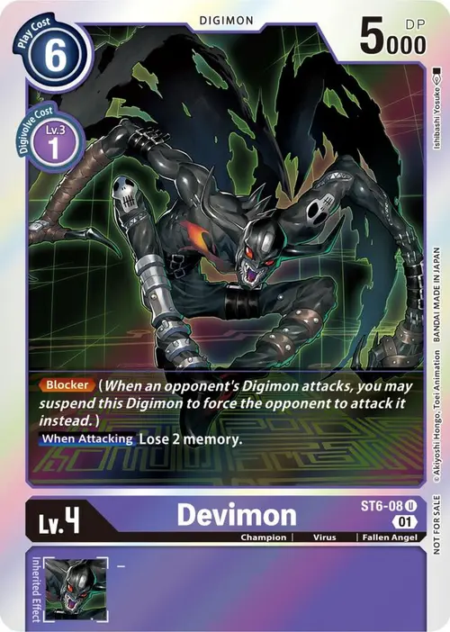 Devimon (Official Tournament Pack Vol. 7) card art