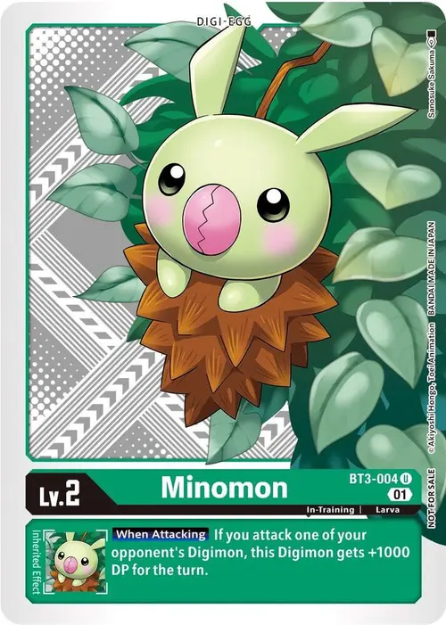 Minomon (Winner Pack Xros Encounter) card art