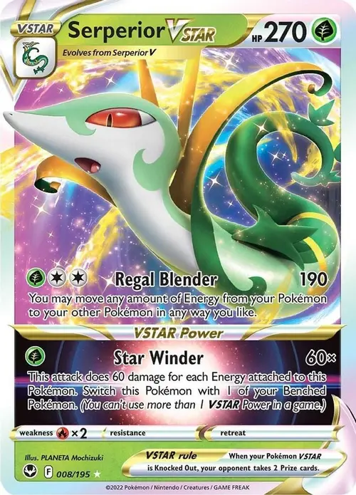 Serperior VSTAR card art