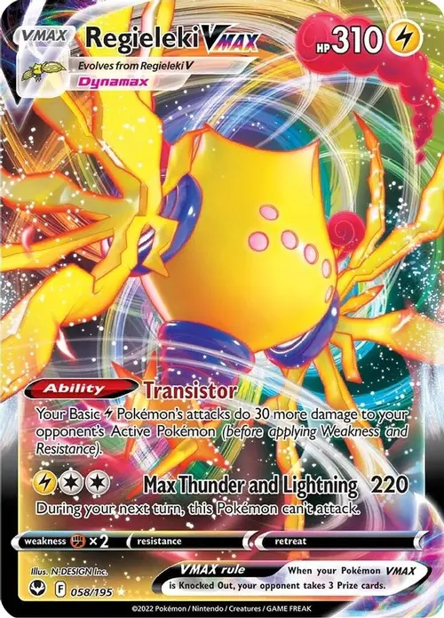 Regieleki VMAX card art