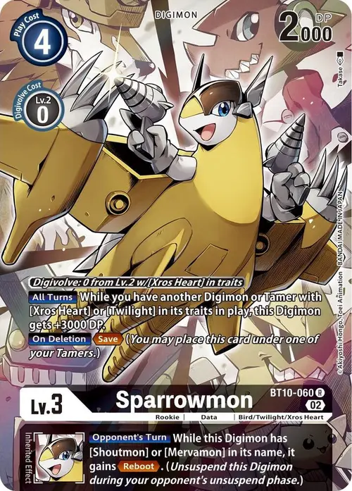 Sparrowmon (Alternate Art) card art