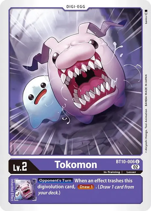Tokomon card art