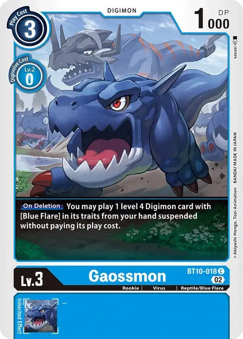 Gaossmon card art