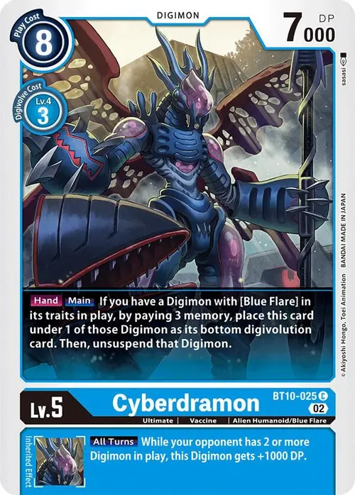 Cyberdramon card art