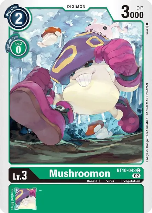 Mushroomon card art