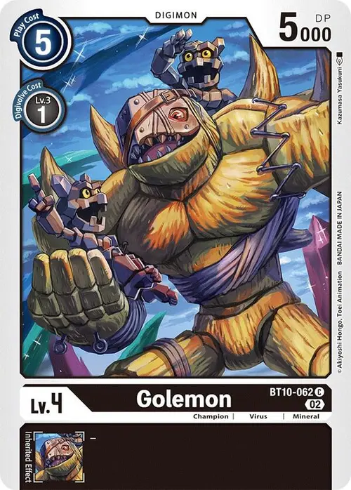 Golemon card art