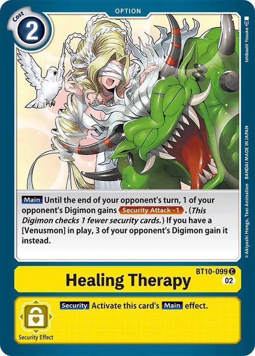 Healing Therapy card art
