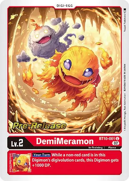DemiMeramon card art