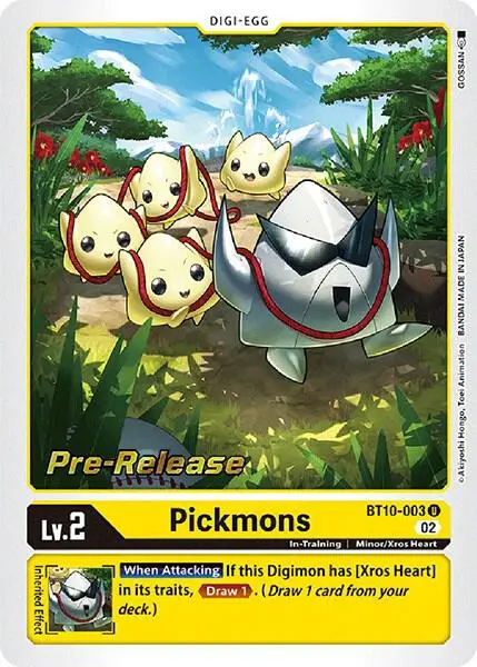 Pickmons card art