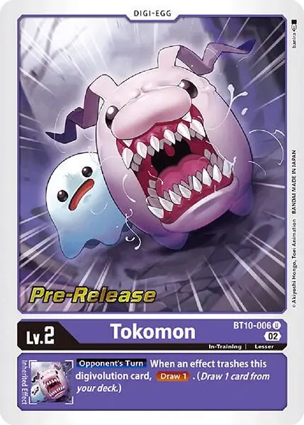 Tokomon card art