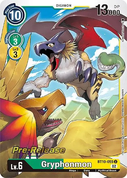 Gryphonmon card art