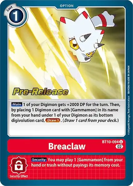 Breaclaw card art