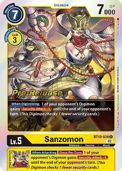 Sanzomon card art