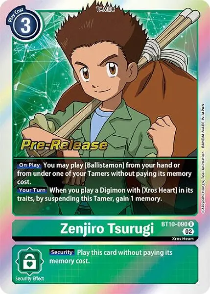 Zenjiro Tsurugi card art