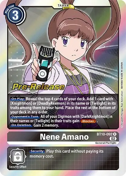 Nene Amano card art
