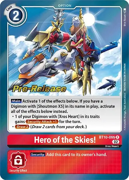 Hero of the Skies! card art