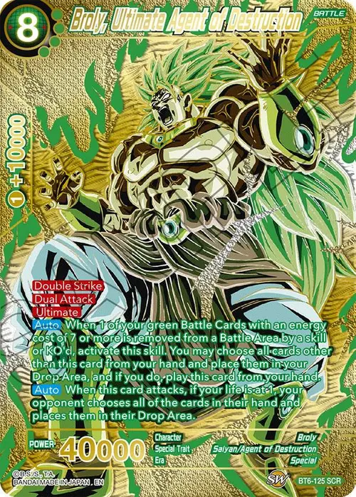 Broly, Ultimate Agent of Destruction (Premium Edition) card art