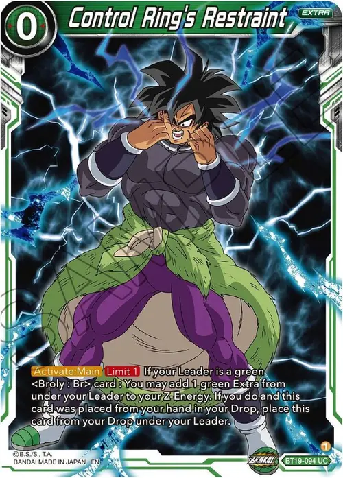 Control Ring's Restraint card art