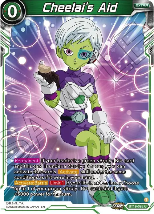 Cheelai's Aid card art