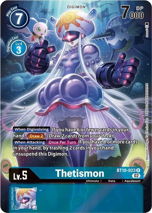 Thetismon (Alternate Art) card art
