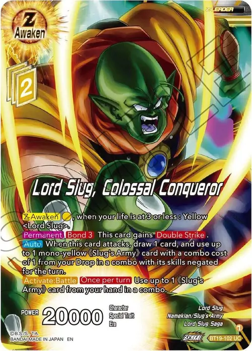 Lord Slug, Colossal Conqueror card art